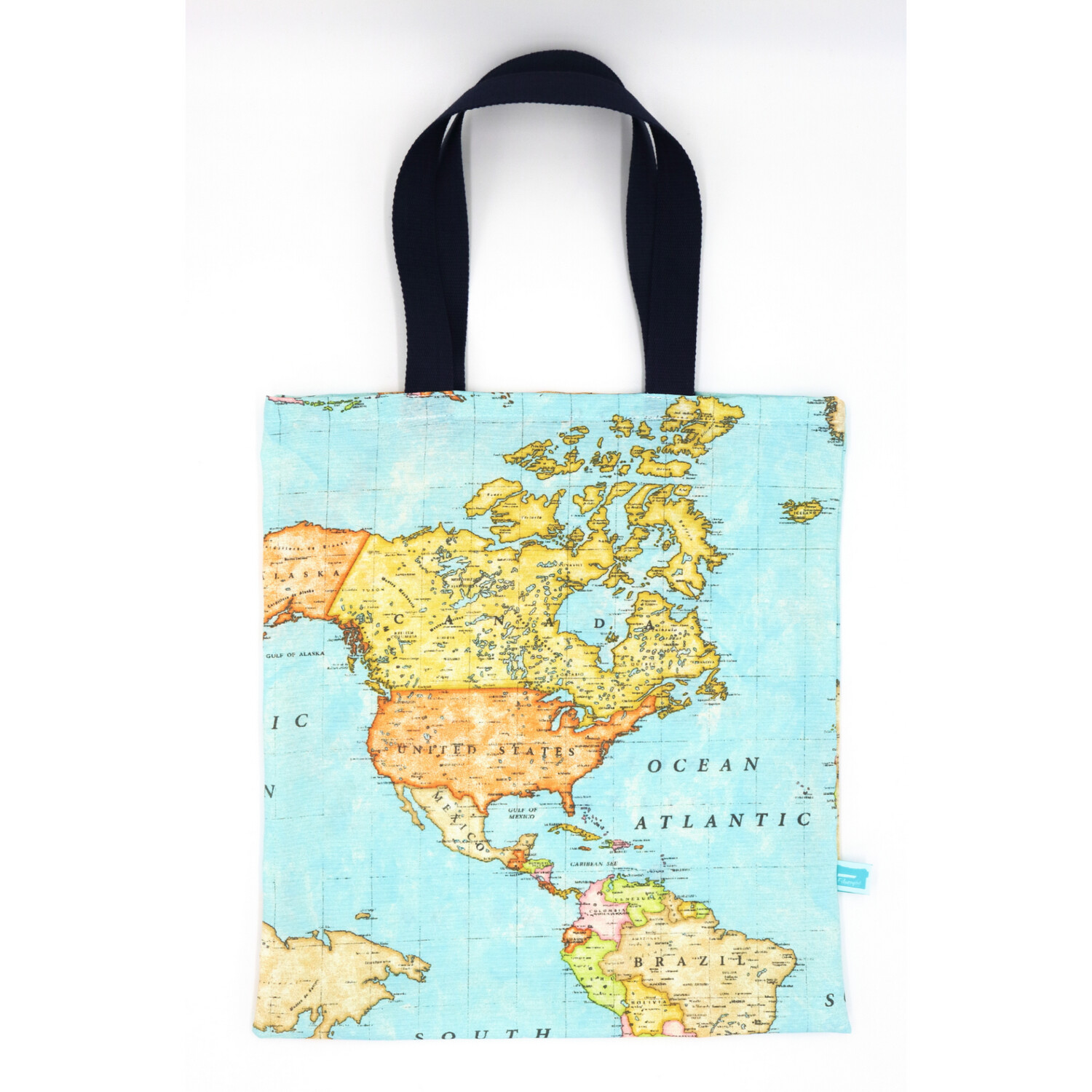 Stofftasche Weltkarte - Wähle einen Kontinent, Wähle einen Kontinent: Nordamerika