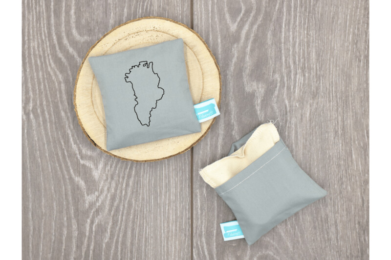 Hand Warmer / Cold Pack grey "Greenland"