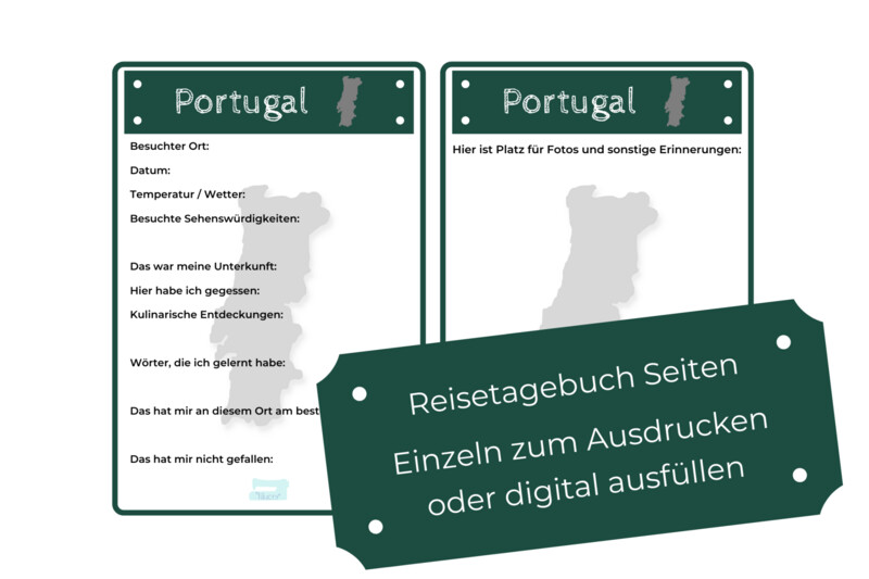Portugal Travel Diary PDF Pages Portugal Travel Diary PDF Pages