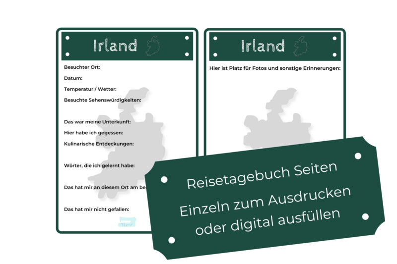 Ireland Travel Diary PDF Pages Ireland Travel Diary PDF Pages