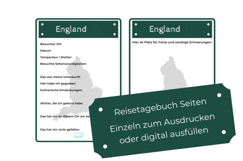 England Travel Diary PDF Pages England Travel Diary PDF Pages