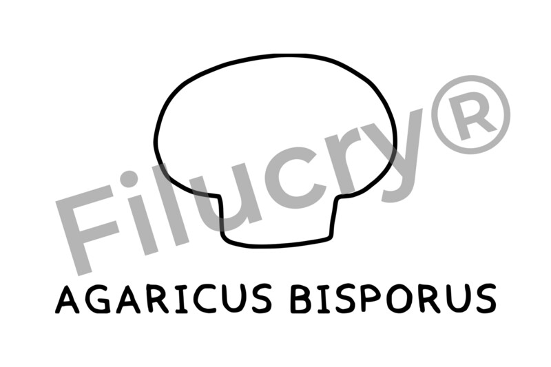 "Champignon" Plotterdatei, Digitaler Download, SVG / JPG / PNG / PDF