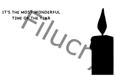 It's the most wonderful time of the year Kerze, Digitaler Download, SVG / JPG / PNG / PDF It's the most wonderful time of the year Kerze, Digitaler Download, SVG / JPG / PNG / PDF