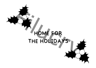 Home for the holidays Mistelzweig Banner, Digitaler Download, SVG / JPG / PNG / PDF Home for the holidays Mistelzweig Banner, Digitaler Download, SVG / JPG / PNG / PDF