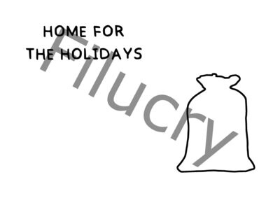 Home for the holidays Nikolaussack Umriss Banner, Digitaler Download, SVG / JPG / PNG / PDF Home for the holidays Nikolaussack Umriss Banner, Digitaler Download, SVG / JPG / PNG / PDF