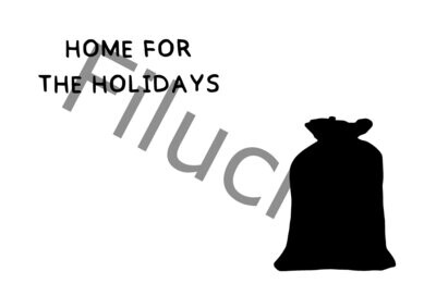 Home for the holidays Nikolaussack Banner, Digitaler Download, SVG / JPG / PNG / PDF Home for the holidays Nikolaussack Banner, Digitaler Download, SVG / JPG / PNG / PDF