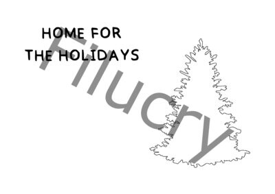 Home for the holidays Tannenbaum Umriss Banner, Digitaler Download, SVG / JPG / PNG / PDF Home for the holidays Tannenbaum Umriss Banner, Digitaler Download, SVG / JPG / PNG / PDF