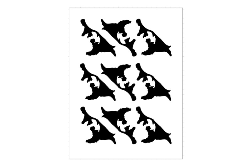 Sticker Sheet Island Outline Usedom Sticker Sheet Island Outline Usedom
