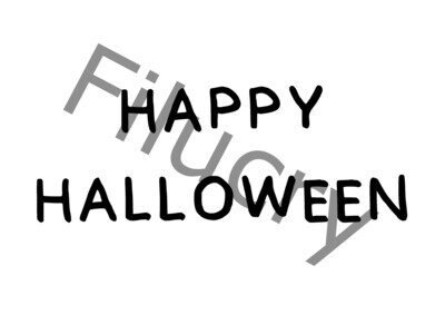 Happy Halloween Banner, Digitaler Download, SVG / JPG / PNG / PDF