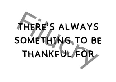 There's always something to be thankful for Banner, Digitaler Download, SVG / JPG / PNG / PDF