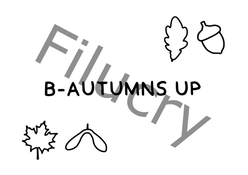 B-autumns up Banner, Digitaler Download, SVG / JPG / PNG / PDF B-autumns up Banner, Digitaler Download, SVG / JPG / PNG / PDF
