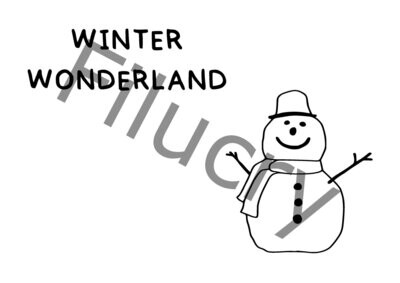 Winter Wonderland Banner, Digitaler Download, SVG / JPG / PNG / PDF