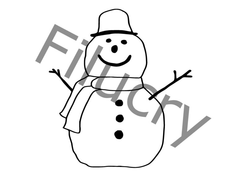 Snowman Banner, digital download, SVG / JPG / PNG / PDF