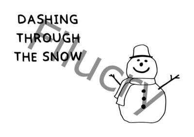 Dashing through the snow Banner, Digitaler Download, SVG / JPG / PNG / PDF