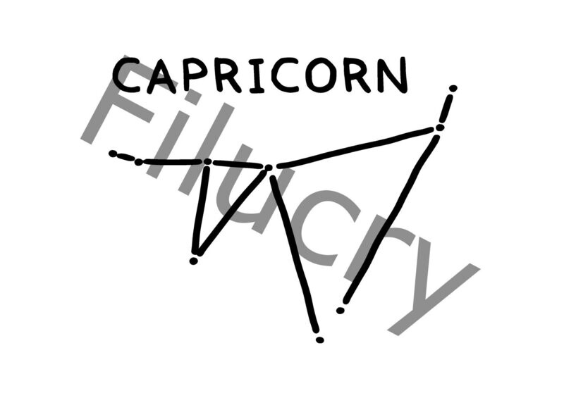 Constellation Zodiac Capricorn Banner, digital download, SVG / JPG / PNG / PDF Constellation Zodiac Capricorn Banner, digital download, SVG / JPG / PNG / PDF