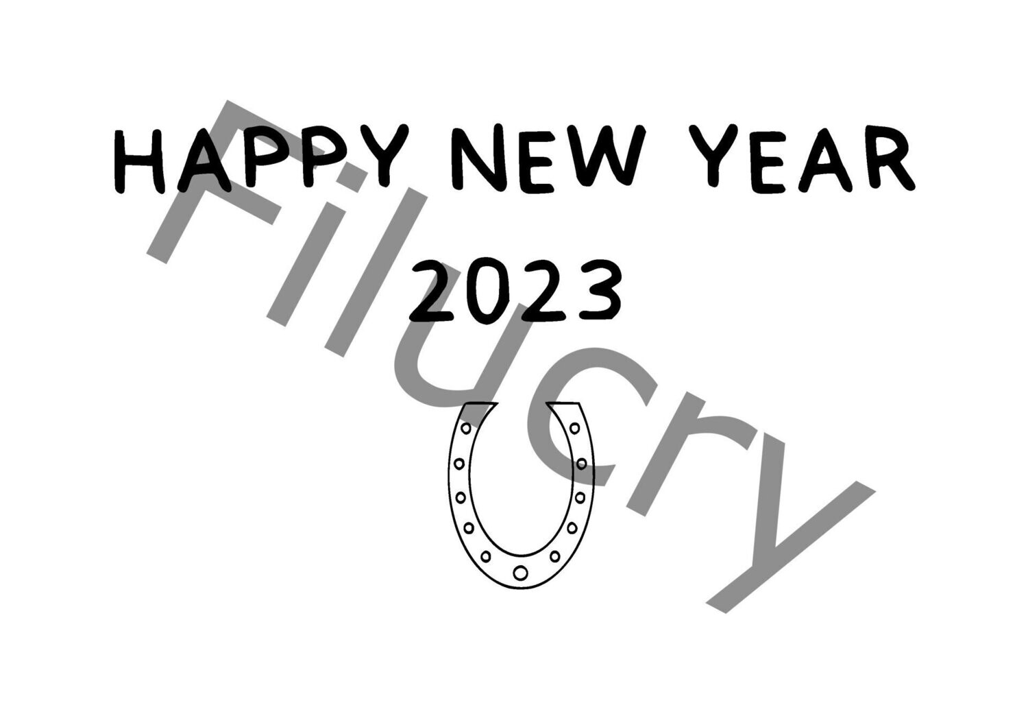 Happy new year 2023 Banner, Digitaler Download, SVG / JPG / PNG / PDF