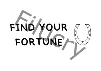 Find your fortune Banner, Digitaler Download, SVG / JPG / PNG / PDF
