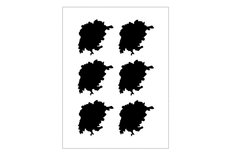 Sticker Sheet Lake Victoria Lake Outline Sticker Sheet Lake Victoria Lake Outline