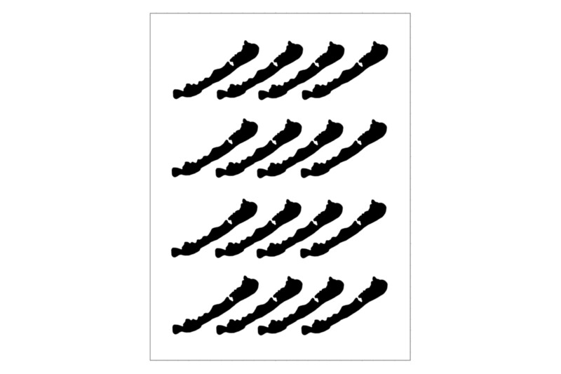 Sticker Sheet Lake Balaton Lake Outline Sticker Sheet Lake Balaton Lake Outline