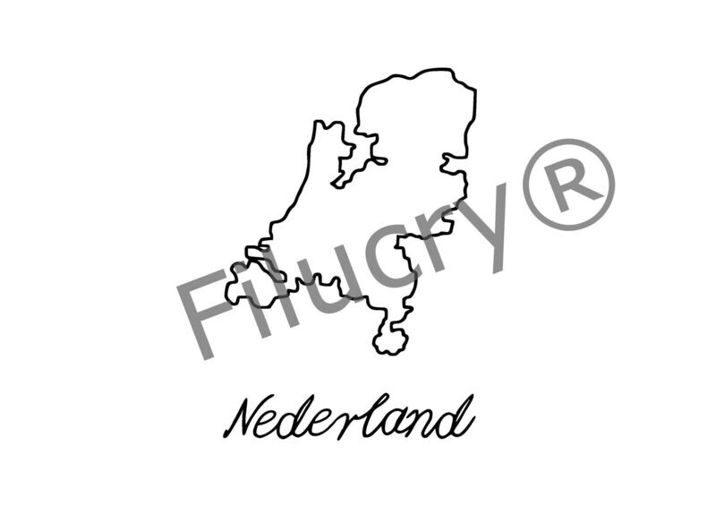 Netherlands Outline Banner, digital download, SVG / JPG / PNG / PDF Netherlands Outline Banner, digital download, SVG / JPG / PNG / PDF