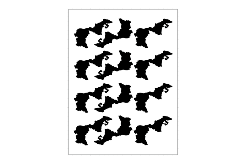Sticker sheet swiss canton Appenzell-Ausserrhoden Sticker sheet swiss canton Appenzell-Ausserrhoden