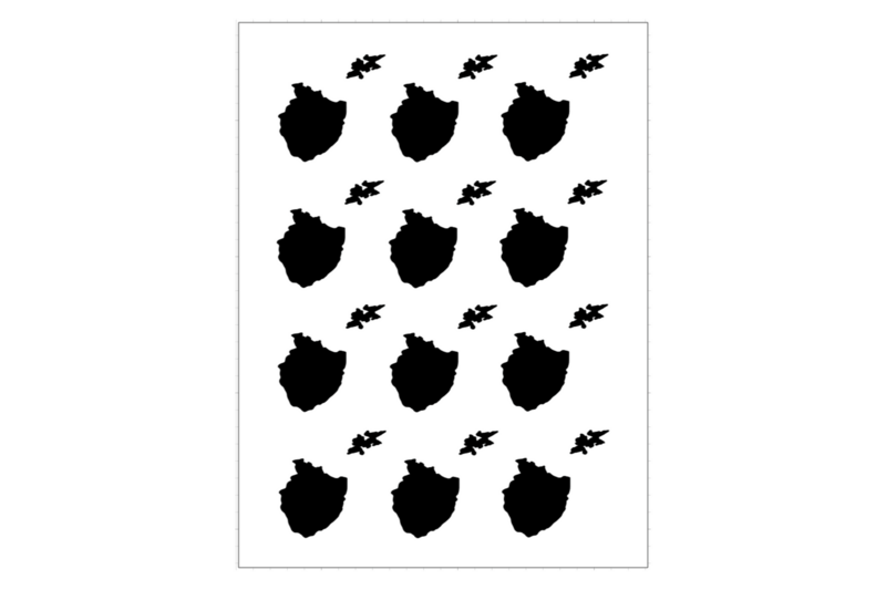 Sticker sheet swiss canton Appenzell-Innerrhoden Sticker sheet swiss canton Appenzell-Innerrhoden
