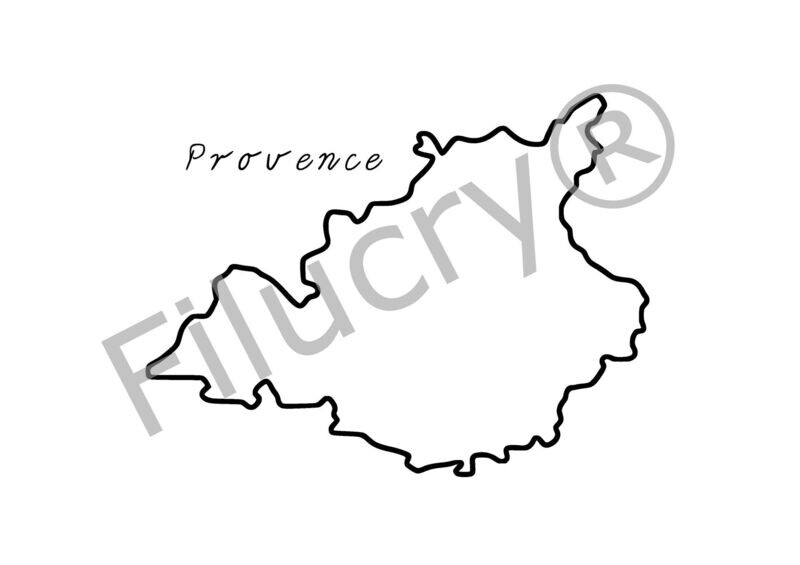 Provence Umriss Banner, Digitaler Download, SVG / JPG / PNG / PDF Provence Umriss Banner, Digitaler Download, SVG / JPG / PNG / PDF
