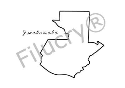 Guatemala Umriss Banner, Digitaler Download, SVG / JPG / PNG / PDF Guatemala Umriss Banner, Digitaler Download, SVG / JPG / PNG / PDF