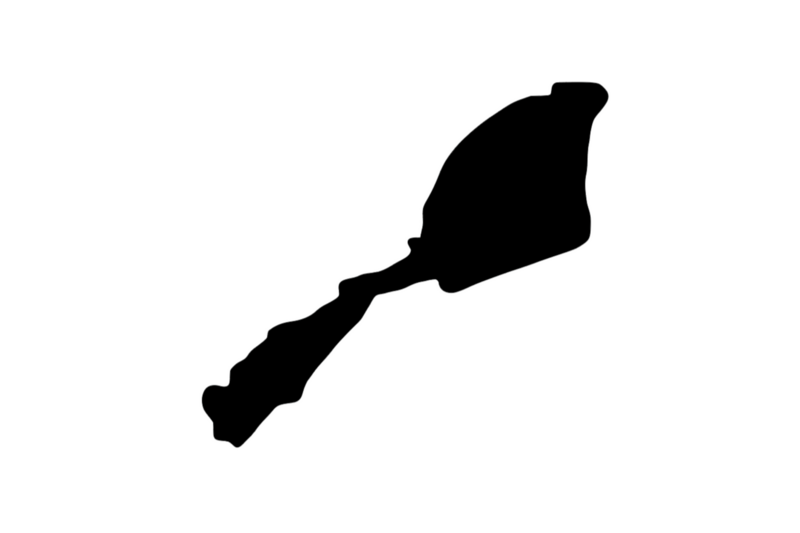 Outline Jan Mayen Magnet Outline Jan Mayen Magnet