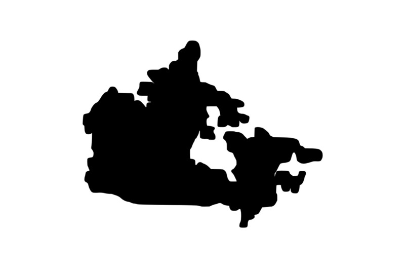Outline Canada Magnet Outline Canada Magnet