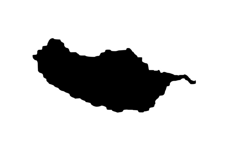 Outline Madeira Magnet Outline Madeira Magnet