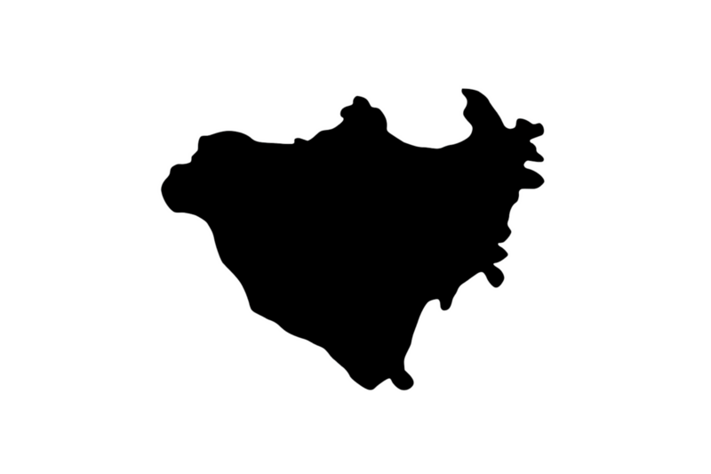 Outline Magnetic Island Magnet Outline Magnetic Island Magnet