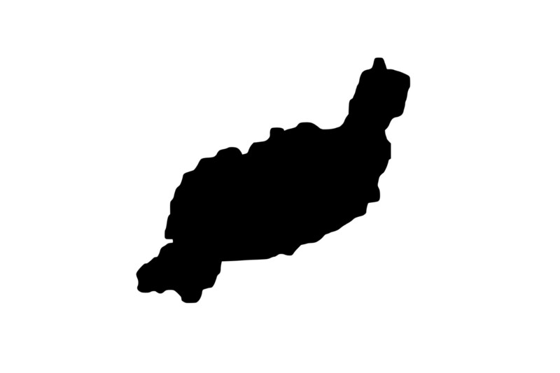 Outline Lanzarote Magnet Outline Lanzarote Magnet
