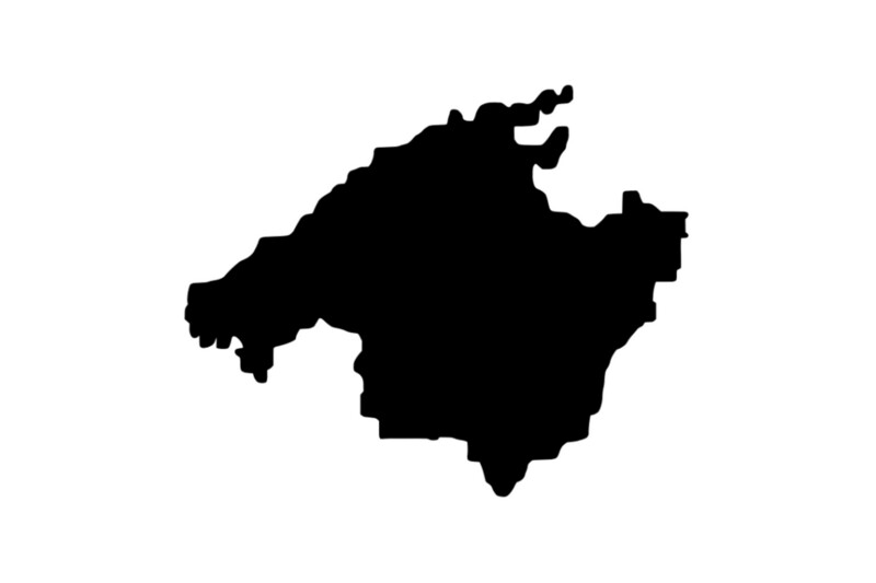 Outline Mallorca Magnet