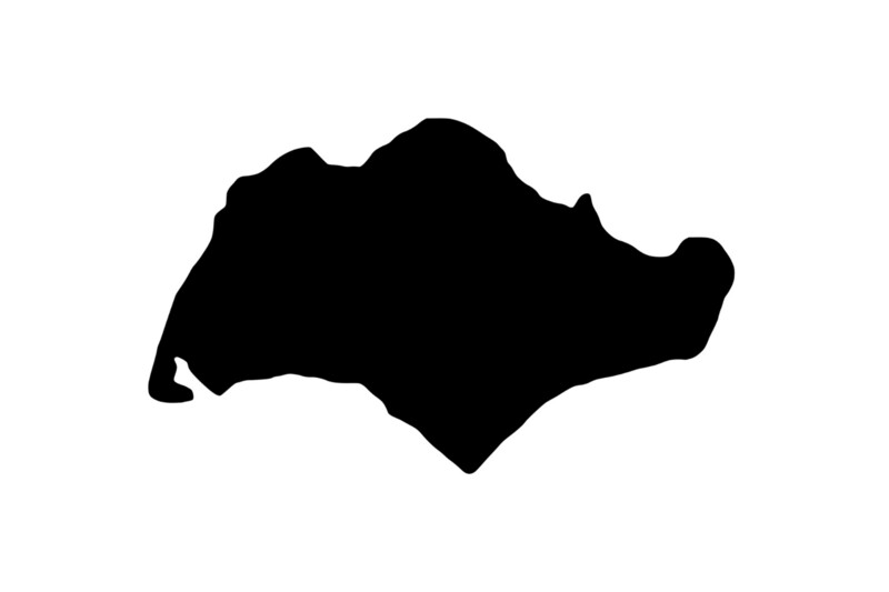 Outline Singapore Magnet Outline Singapore Magnet