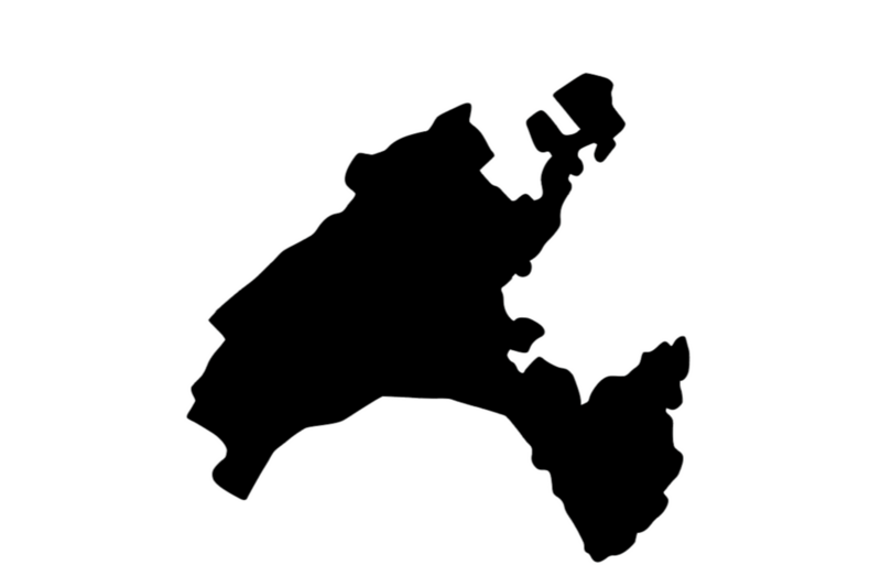 Outline Canton Waadt Magnet Outline Canton Waadt Magnet
