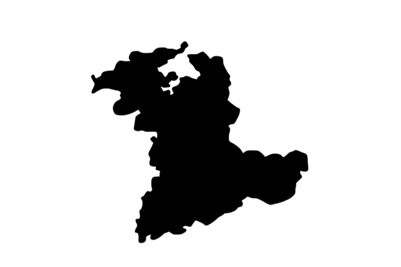 Outline Canton Bern Magnet Outline Canton Bern Magnet