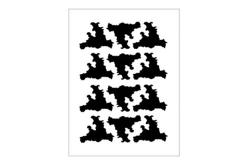 Sticker Sheet Country Outline Salzburg Sticker Sheet Country Outline Salzburg