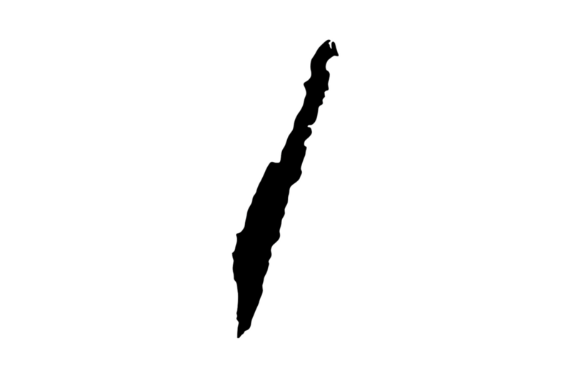 Outline Öland Magnet Outline Öland Magnet