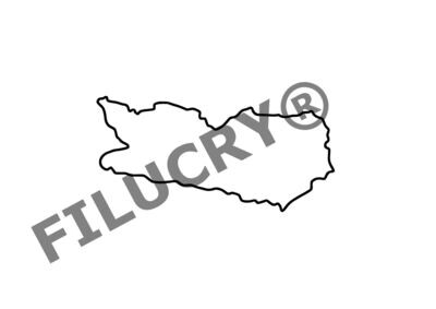 Kärnten Umriss Banner, Digitaler Download, SVG / JPG / PNG / PDF
