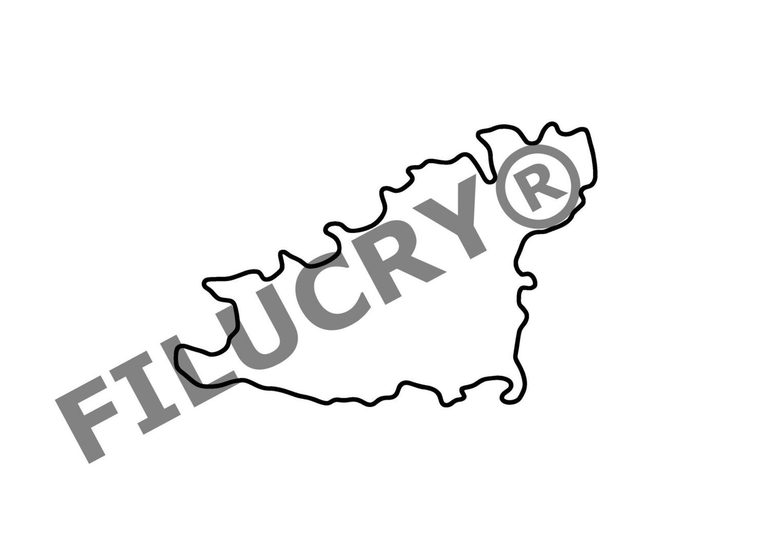Guernsey Umriss Banner, Digitaler Download, SVG / JPG / PNG / PDF