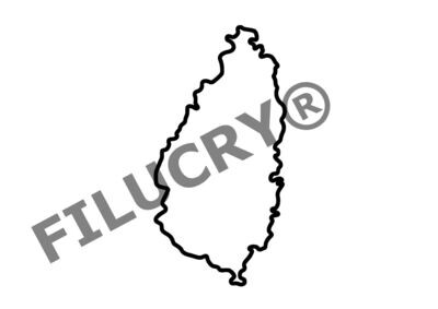 St. Lucia Umriss Banner, Digitaler Download, SVG / JPG / PNG / PDF
