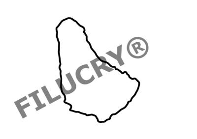 Barbados Umriss Banner, Digitaler Download, SVG / JPG / PNG / PDF