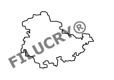 Thüringen Umriss Banner, Digitaler Download, SVG / JPG / PNG / PDF