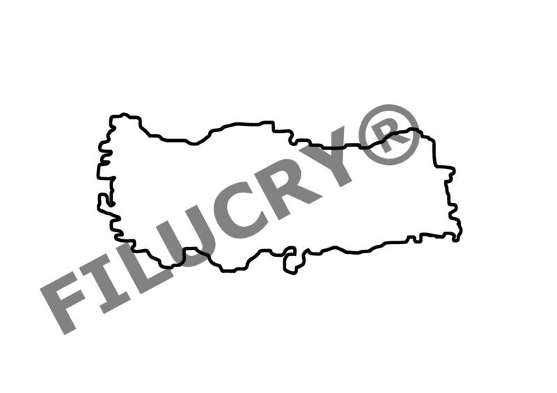 Türkei Umriss Banner, Digitaler Download, SVG / JPG / PNG / PDF