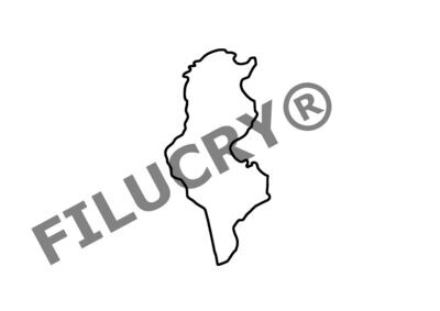 Tunesien Umriss Banner, Digitaler Download, SVG / JPG / PNG / PDF