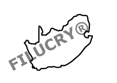 Südafrika Umriss Banner, Digitaler Download, SVG / JPG / PNG / PDF