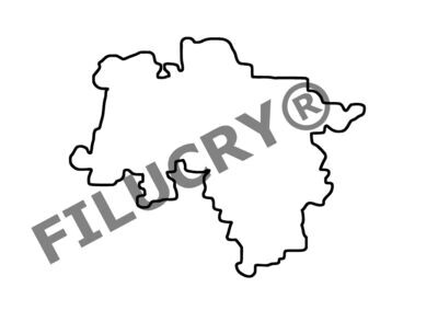 Niedersachsen Umriss Banner, Digitaler Download, SVG / JPG / PNG / PDF