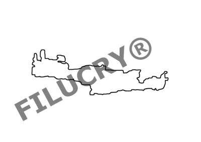 Kreta Umriss Banner, Digitaler Download, SVG / JPG / PNG / PDF