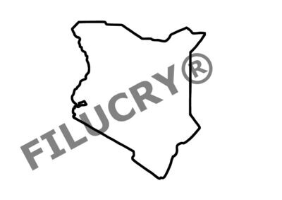 Kenia Umriss Banner, Digitaler Download, SVG / JPG / PNG / PDF